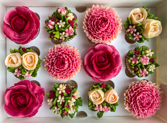 Floral Cupcakes