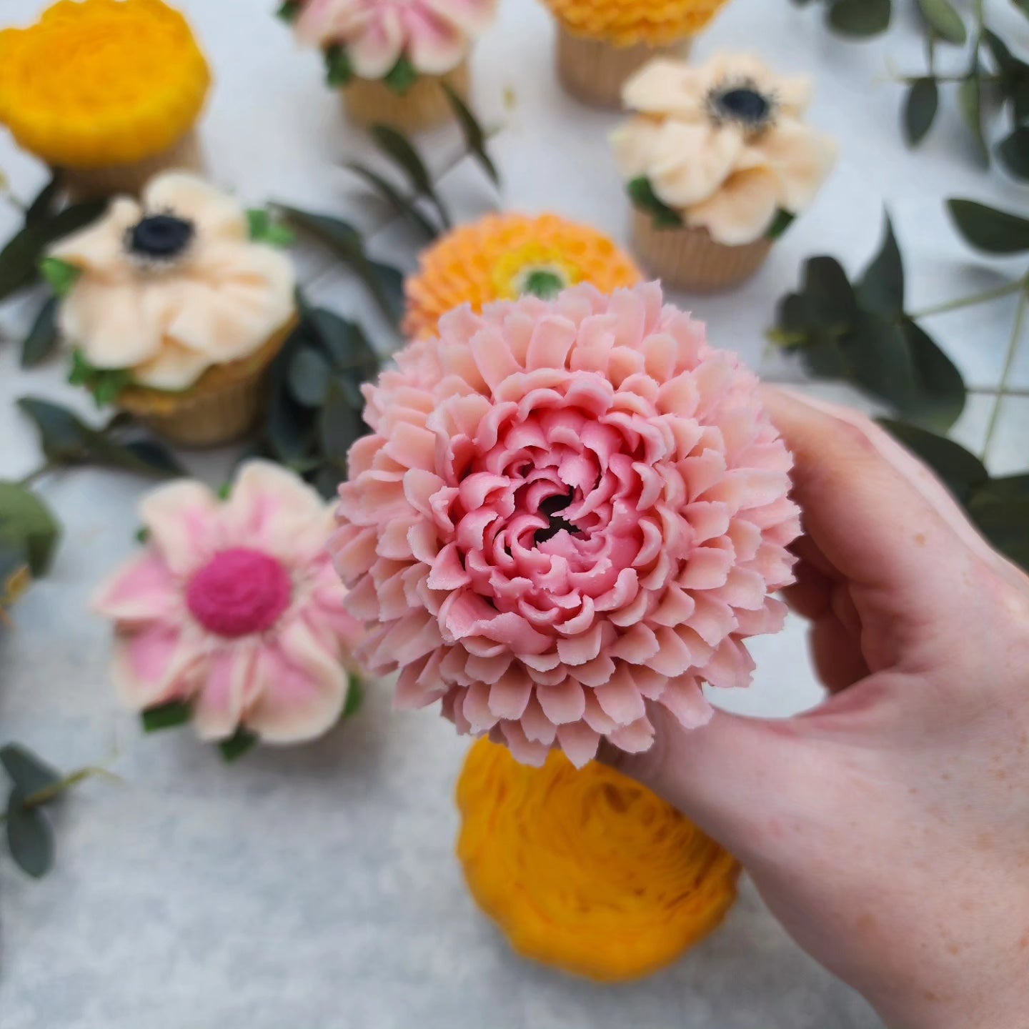 Floral Cupcakes