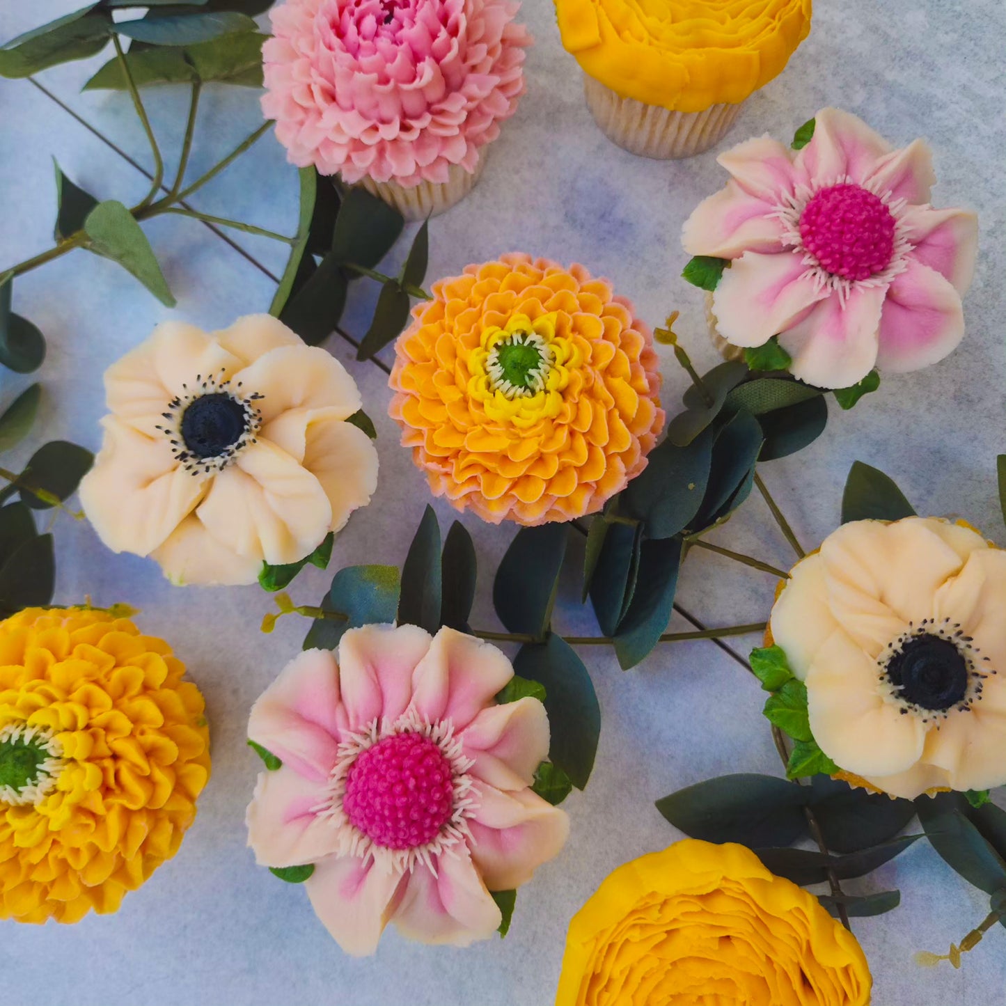 Floral Cupcakes